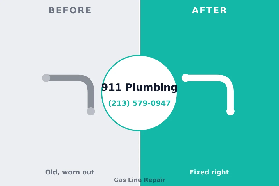 Before and after: plumbing company Albany, WI